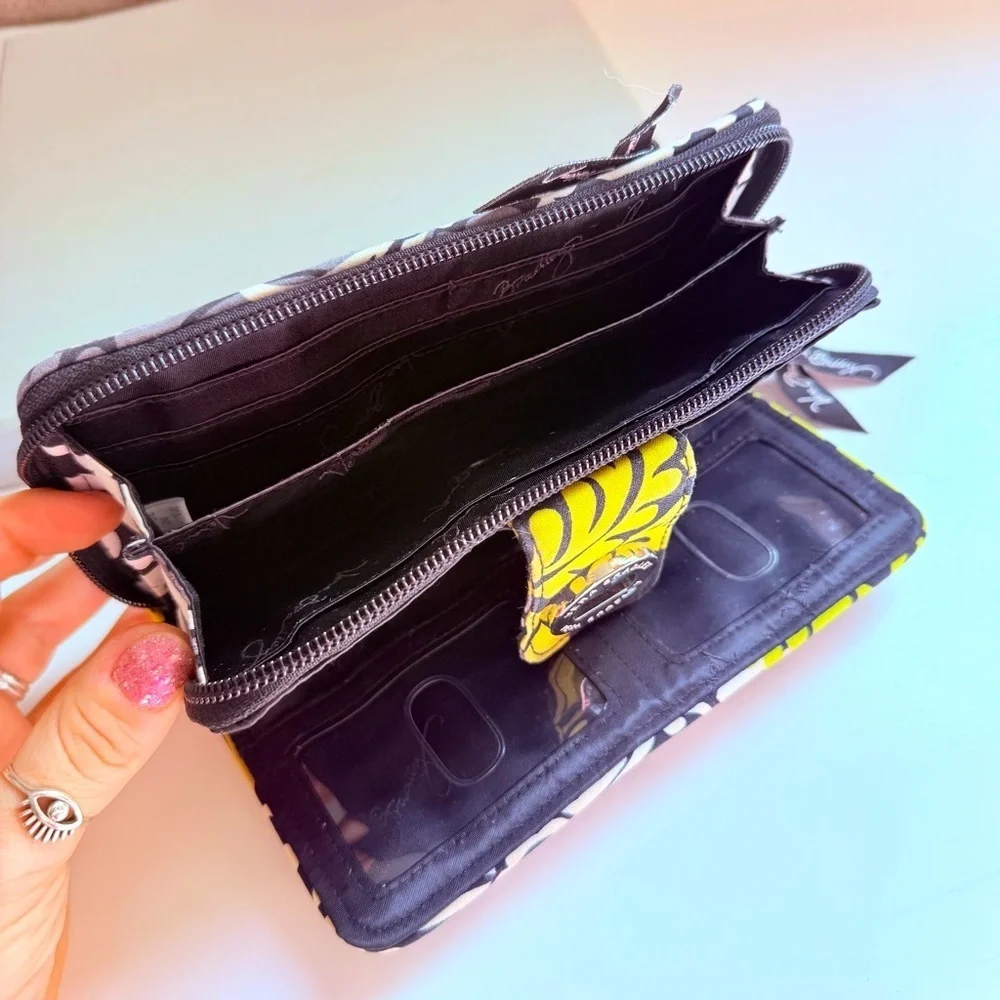 Vera Bradley Turnlock Baroque Wallet - Picture 6 of 7